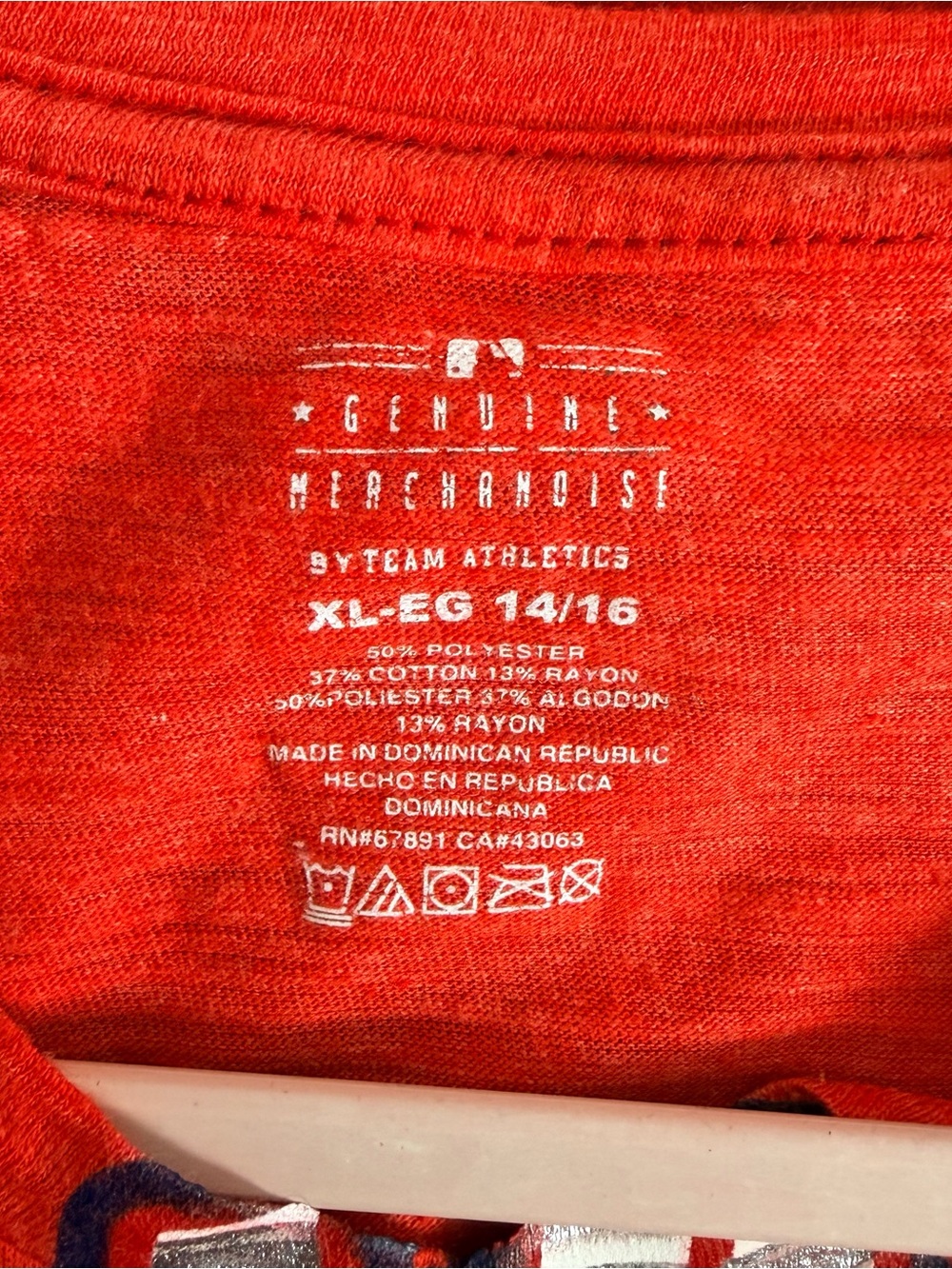 Atlanta Braves Red Graphic Tee - Picture 5 of 5